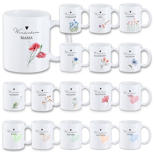 Tasse avec dicton - avec, "