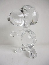 Figurine Snoopy en verre
