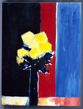 Bernard Folinais vers 1970 Les roses Jaunes Franche Comté