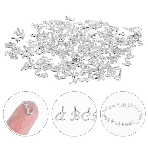 130 pcs breloques initiales - 130,