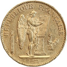 20 Francs Génie Troisième