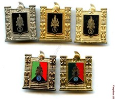 LEGION ETRANGERE 5 variantes du 5° Rgt Mixte du Pacifique  Drago, Balme Arthus