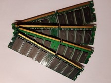 lot 4X DDR1 1GB PC-3200 400mhz