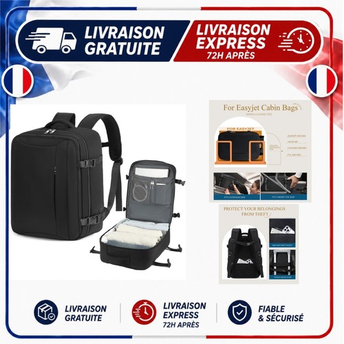 Sac dos cabine 45x36x20 cm - cabine,