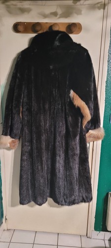 Manteau femme véritable vison - manteau,