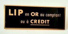 PLAQUE VITRINE MONTRE LIP