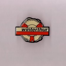 pin's ville suisse de Winterthur (bouée de sauvetage époxy)
