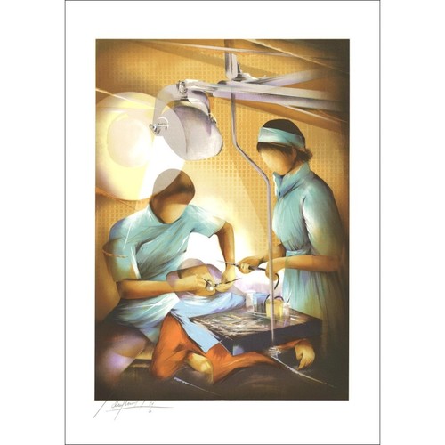 Poulet raymond lithographie - poulet,
