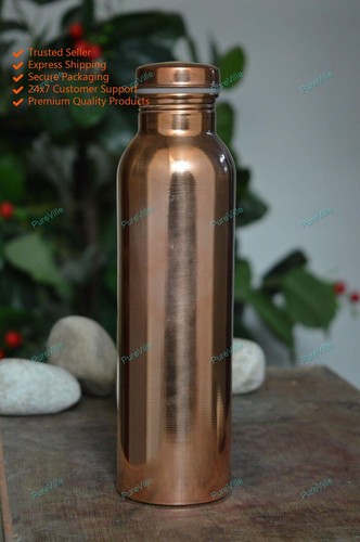 Bouteille eau cuivre 700 - d'eau,