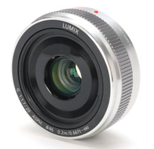 Panasonic LUMIX G 20mm F/1.7 II ASPH. silver [Mint]
