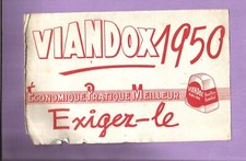 Buvard Ancien VIANDOX Bouillon