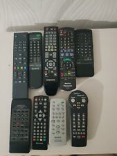 Lot 9 Télécommande Télévision Magnétoscope Lecteur DVD Decodeur