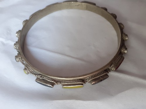 Bracelet berbère argent - bracelet, en