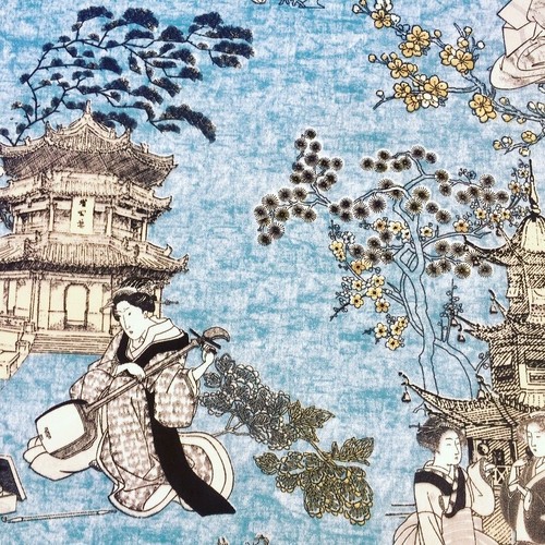 Tissu rideau sergé - , oriental