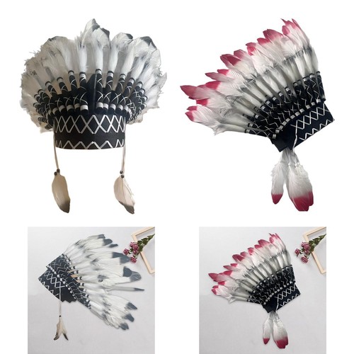 Coiffe plumes chapeau - de,