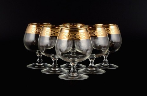 Design italien six verres - six, à