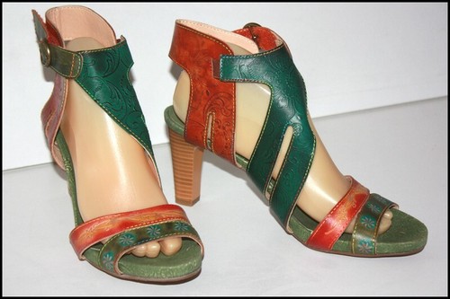 Sandales talons cuir - sandales, à