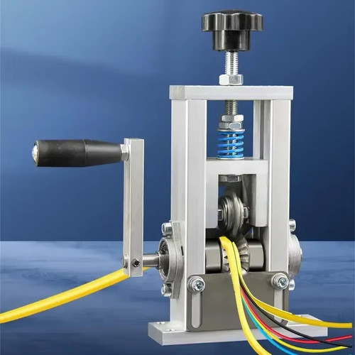 Hand crank wire stripper - hand,