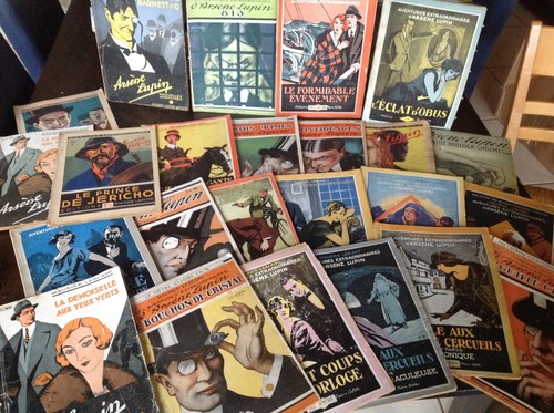 Rare lot fascicules arsène - lot,