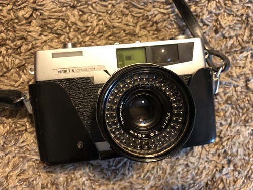 Petri 35mm camera with - camera,