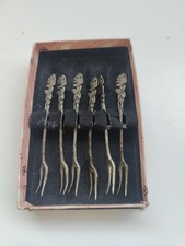 Fourchette À Servir Citron, Rose De Hildesheim, C. Widmann, Argent 835