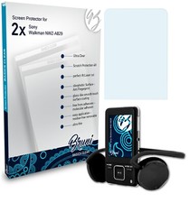 Bruni 2x Écran protecteur pour Sony Walkman NWZ-A829 Protecteur d'écran
