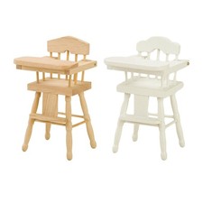 Chaises hautes miniatures pour