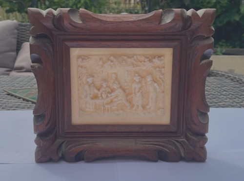 Ancien bas relief - relief, en