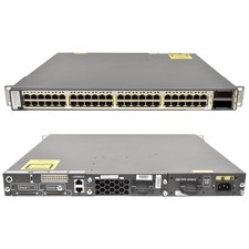 Cisco Catalyst WS-C3750E-48TD-S 48 ports + 1 bloc d'alimentation C3K-PWR-265W...