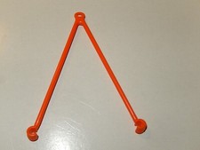 piece playmobil - pièce monte charge orange