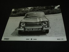RENAULT 8 GORDINI R8G PHOTO DE
