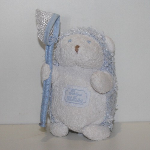 Doudou hérisson tartine - hérisson,