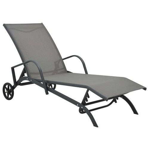 Chaise longue acier - chaise, et