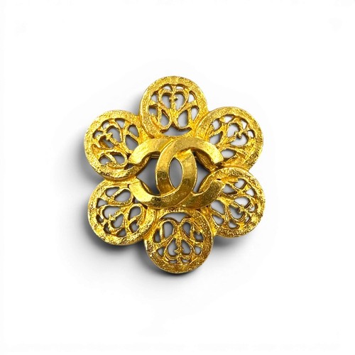 Authentique broche fleur
