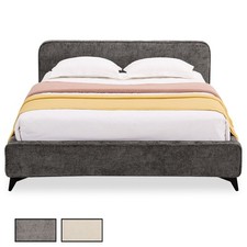 Lit simple 140x190 en tissu