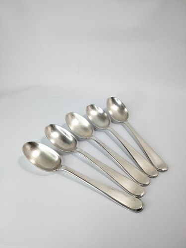 Cuillères argent massif 800 - 5,