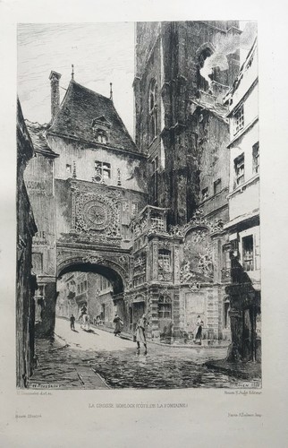 Gravure rouen grosse - la,