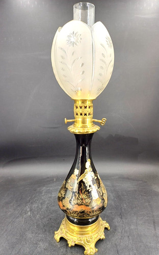 Magnifique lampe petrole - lampe, a