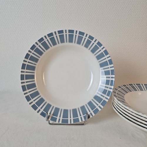 Assiettes creuses décor 9611 - creuses,