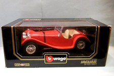 Bburago - JAGUAR SS 100 Cabriolet 1937 rouge Burago réf. 3006 BO 1/18