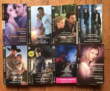 LOT de 8 livres (17 romans)