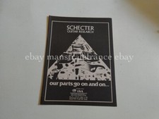 Schecter Guitar Research ad