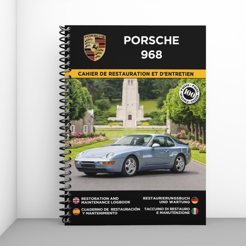 Porsche 968 cahier de - porsche, :