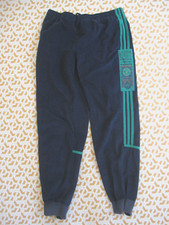 Pantalon Adidas Magic Moment 80'S Marine vert Velour Survetement vintage - S