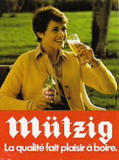 Publicité ancienne bière