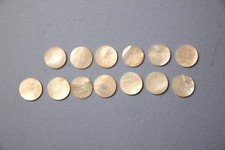 Jetons de jeu en nacre