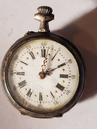 Ancien montre gousset argent - montre,