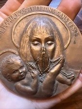 Médaille Bronze Vierge Marie