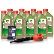8X 1 LITRE 0W-30 CASTROL EDGE