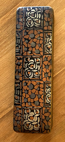 Ancienne boite carton bouilli - carton,